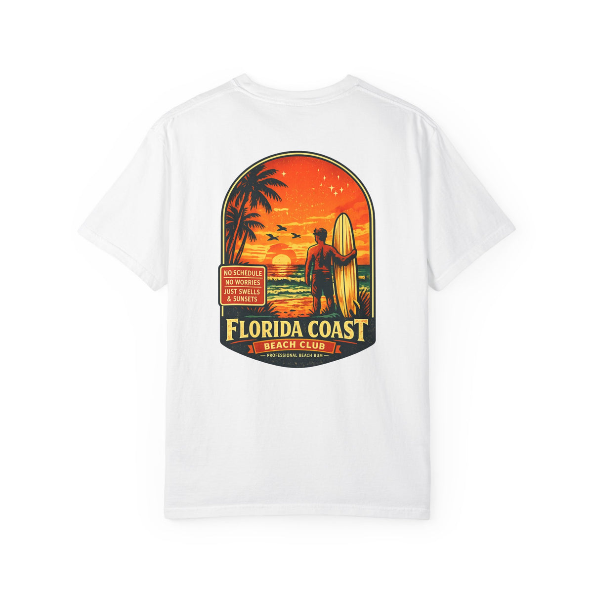Florida Coast Beach Club – Vintage Surf T-Shirt