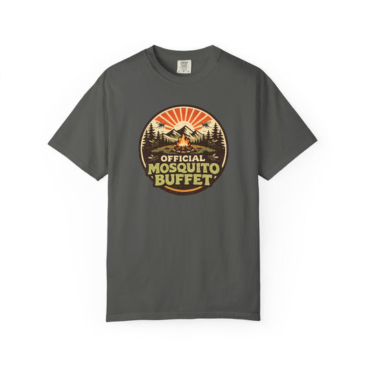 Official Mosquito Buffet T-Shirt product mockup