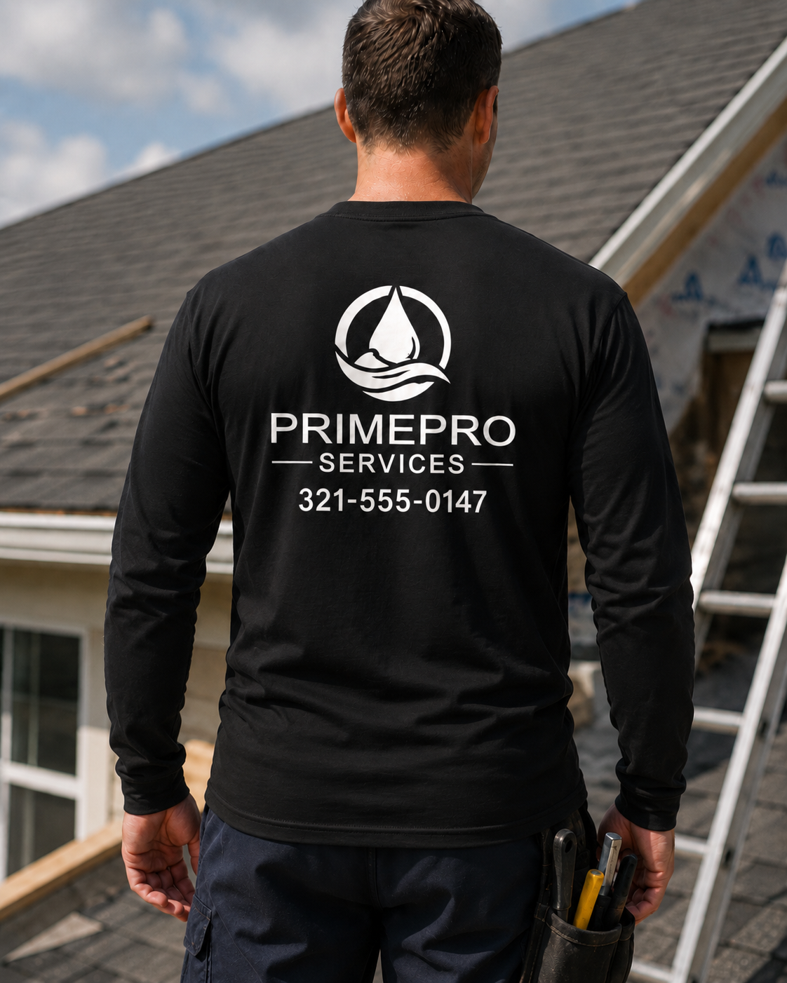Custom T-Shirt Long Sleeve with Your Design - Upload Your Logo