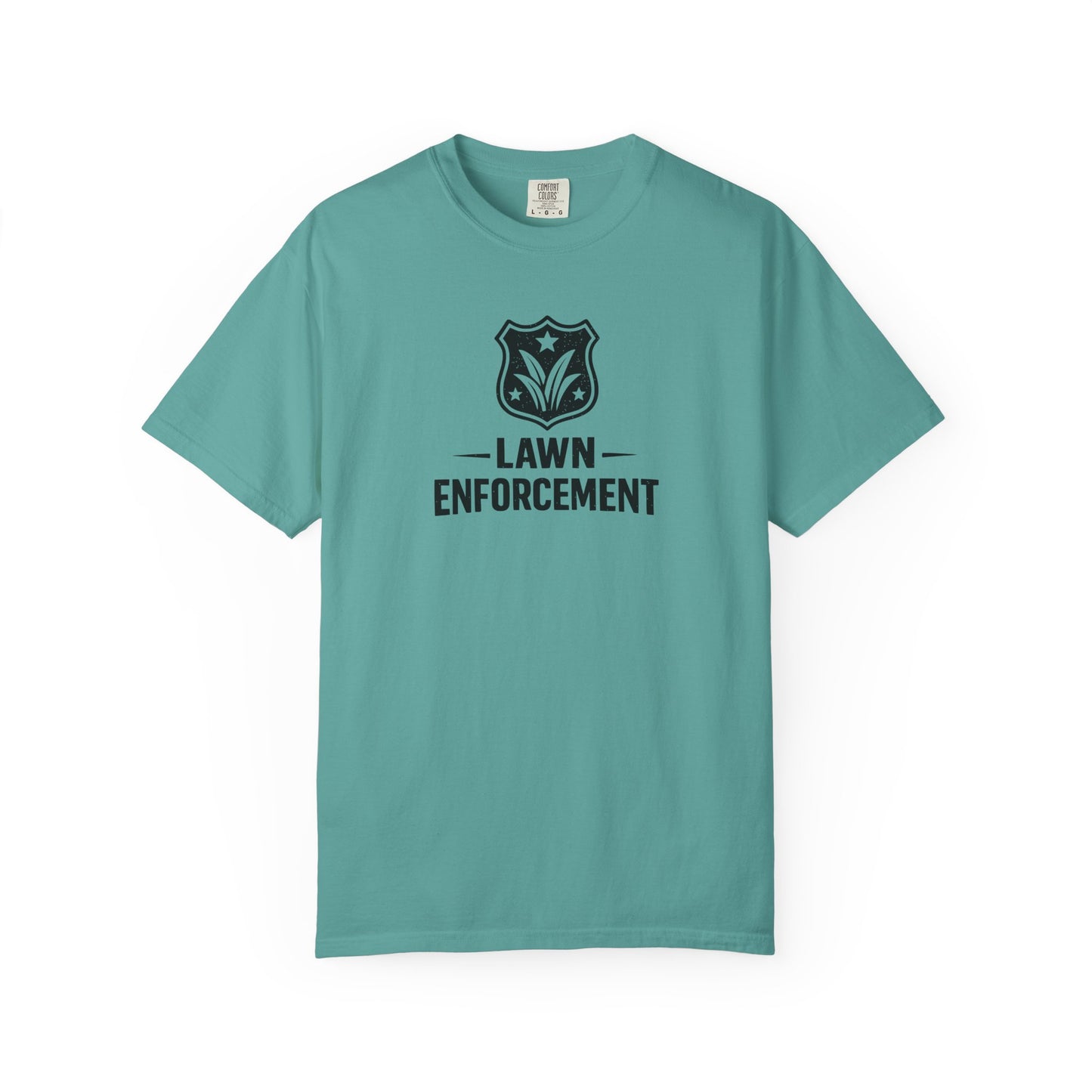 Lawn Enforcement T-Shirt | Funny Dad Lawn Care Graphic Tee
