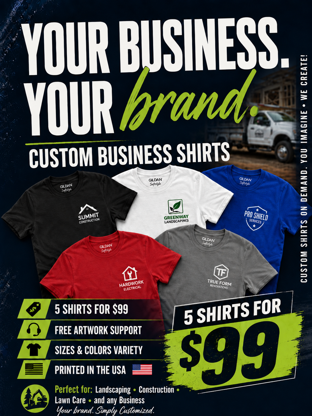 Custom Business Shirt KIT