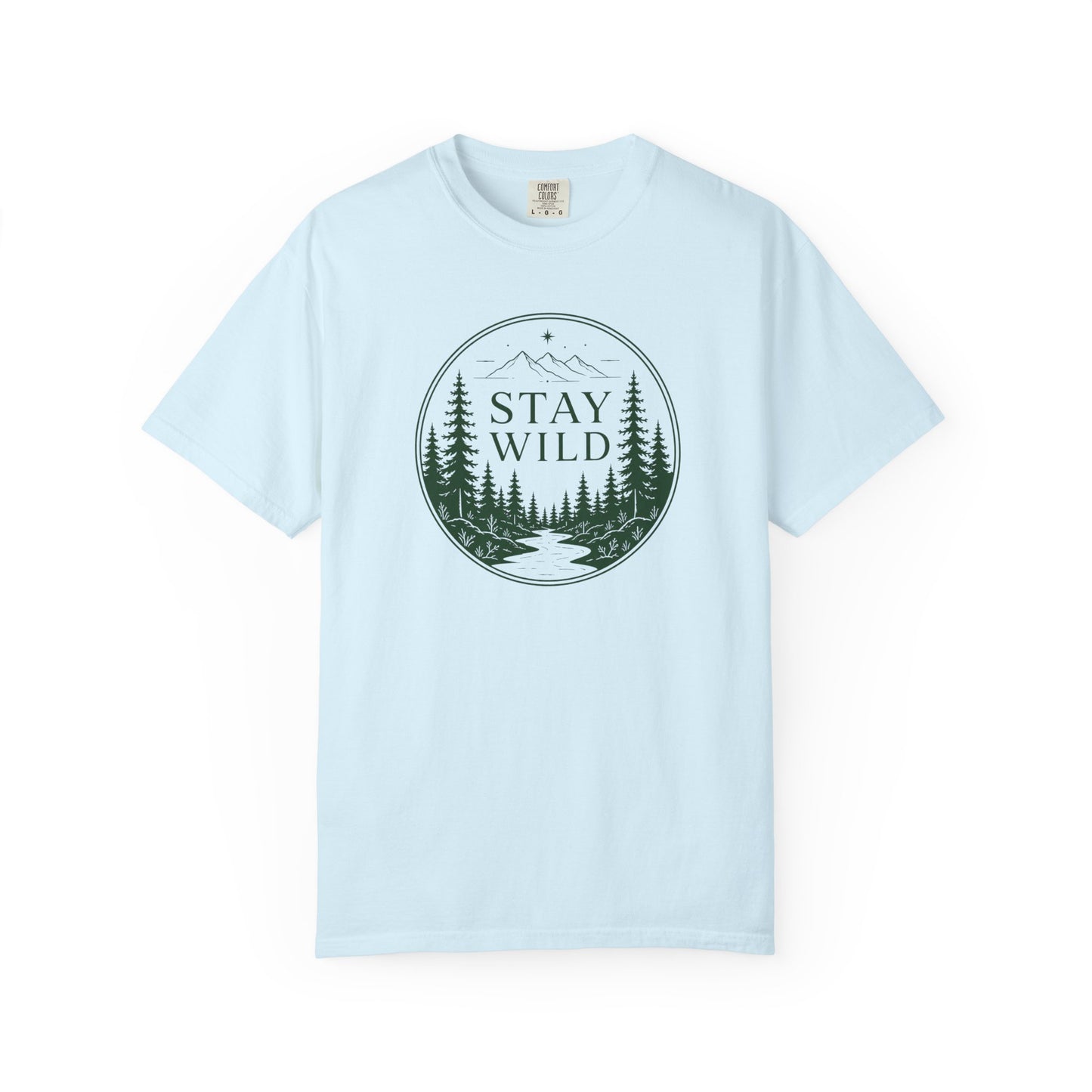 Stay Wild Shirt – Vintage Mountain and Forest Outdoor T-Shirt