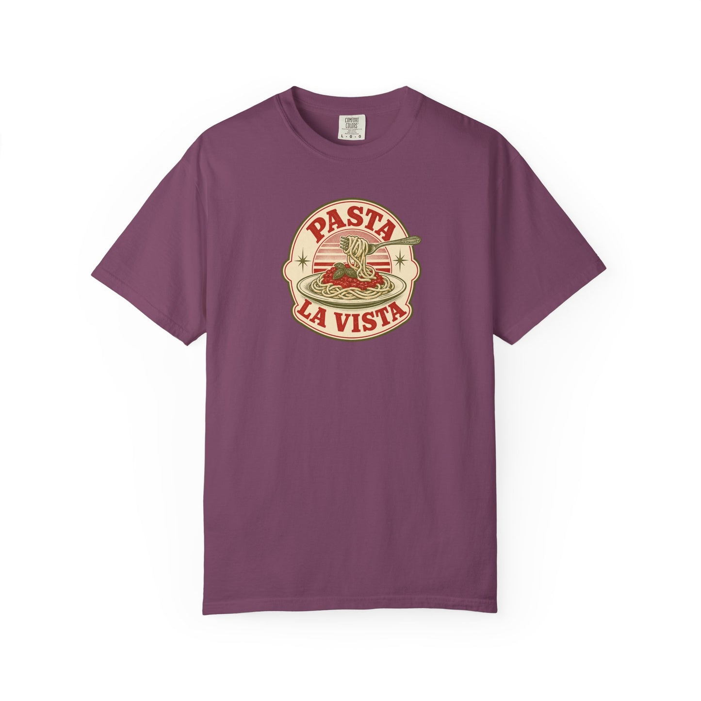 Pasta La Vista T-Shirt | Funny Vintage Italian Food Graphic Tee