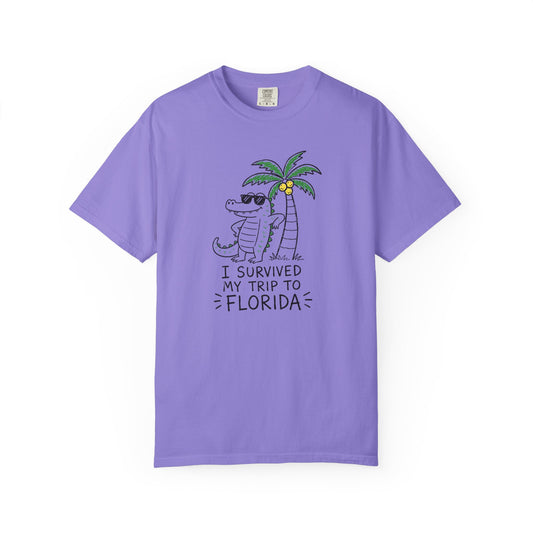 I Survived My Trip To Florida T-Shirt product mockup