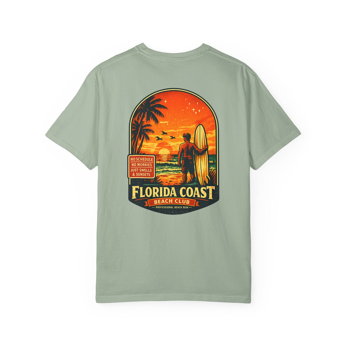 Florida Coast Beach Club – Vintage Surf T-Shirt