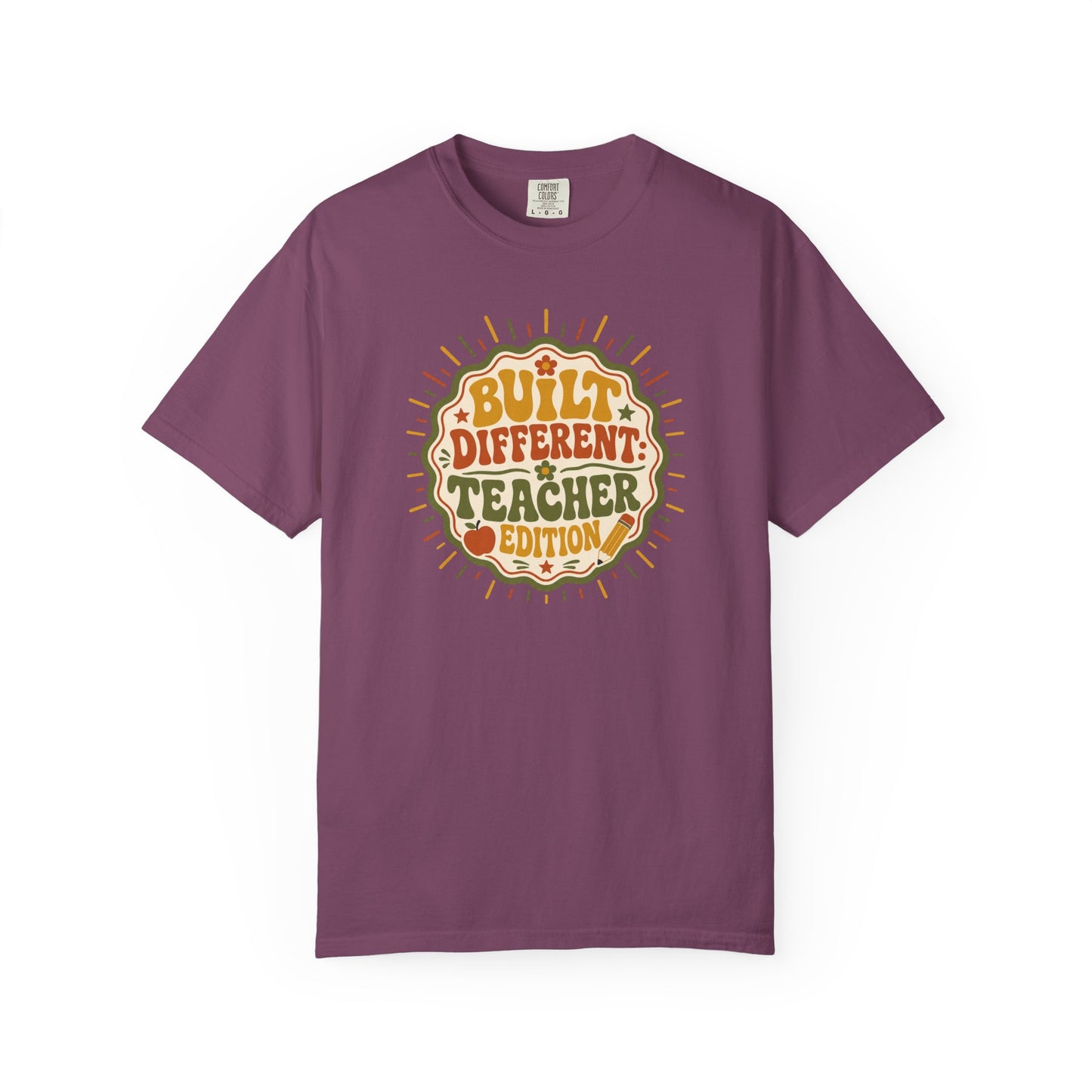 Built Different Teacher Edition Shirt – Retro Teacher T-Shirt