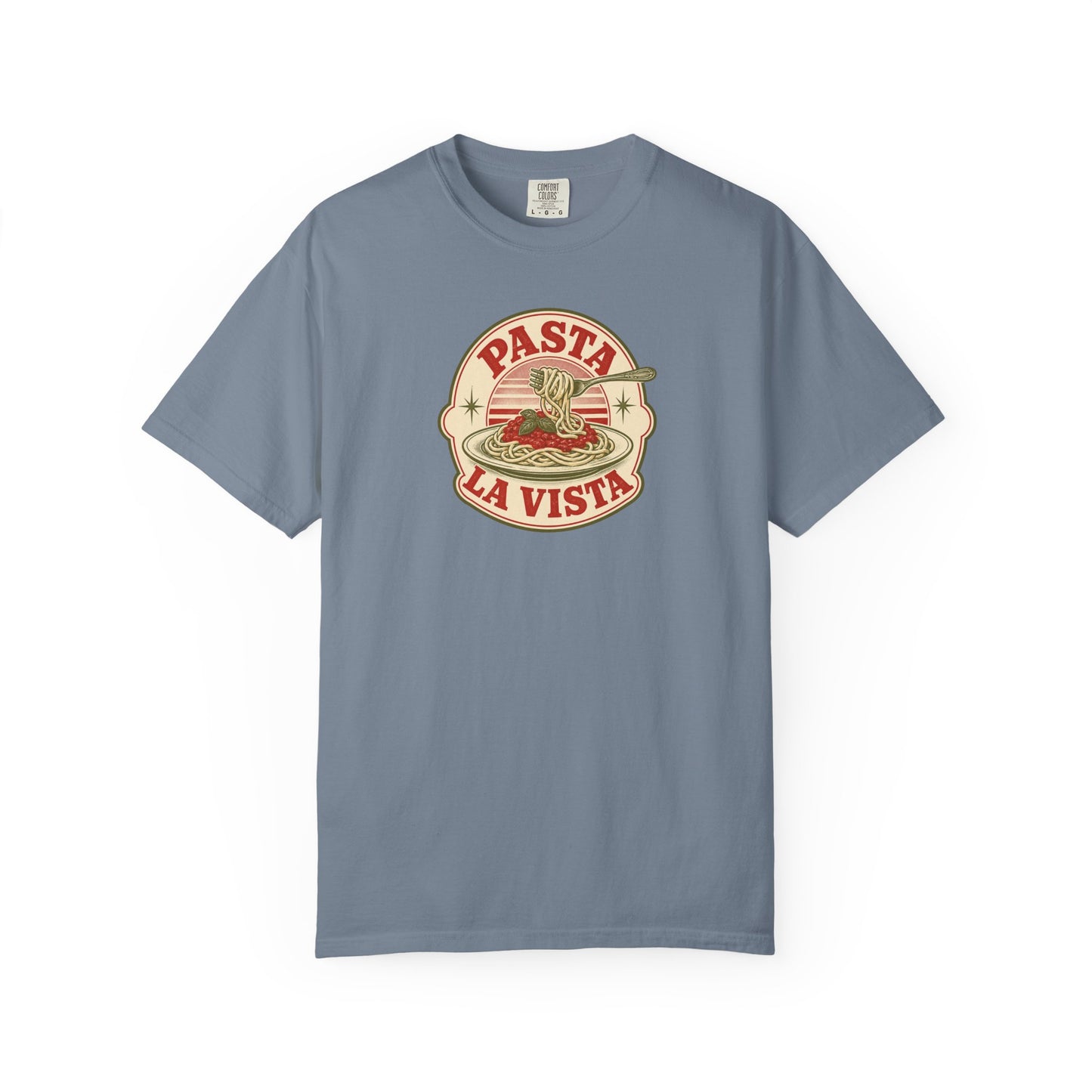 Pasta La Vista T-Shirt | Funny Vintage Italian Food Graphic Tee