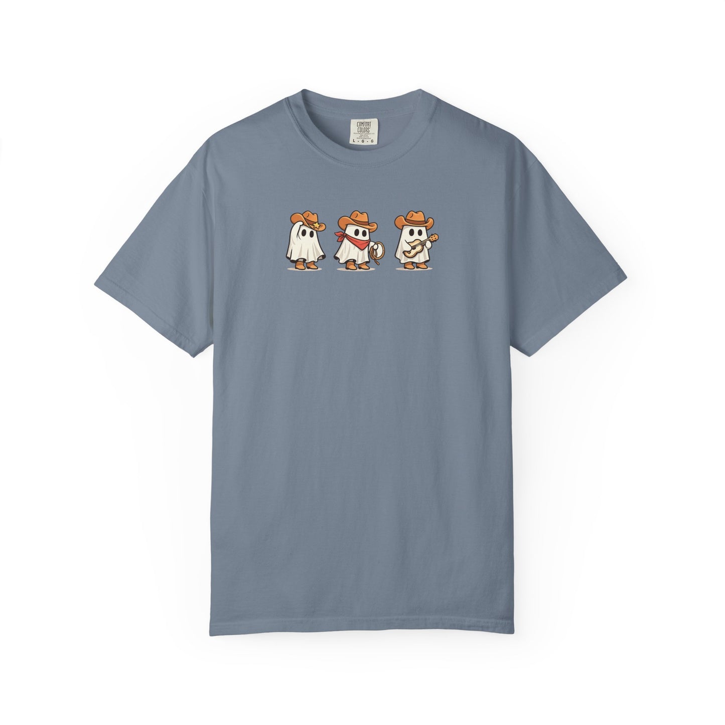 Cowboy Duck Trio T-Shirt — Cute Western Cartoon Graphic Tee