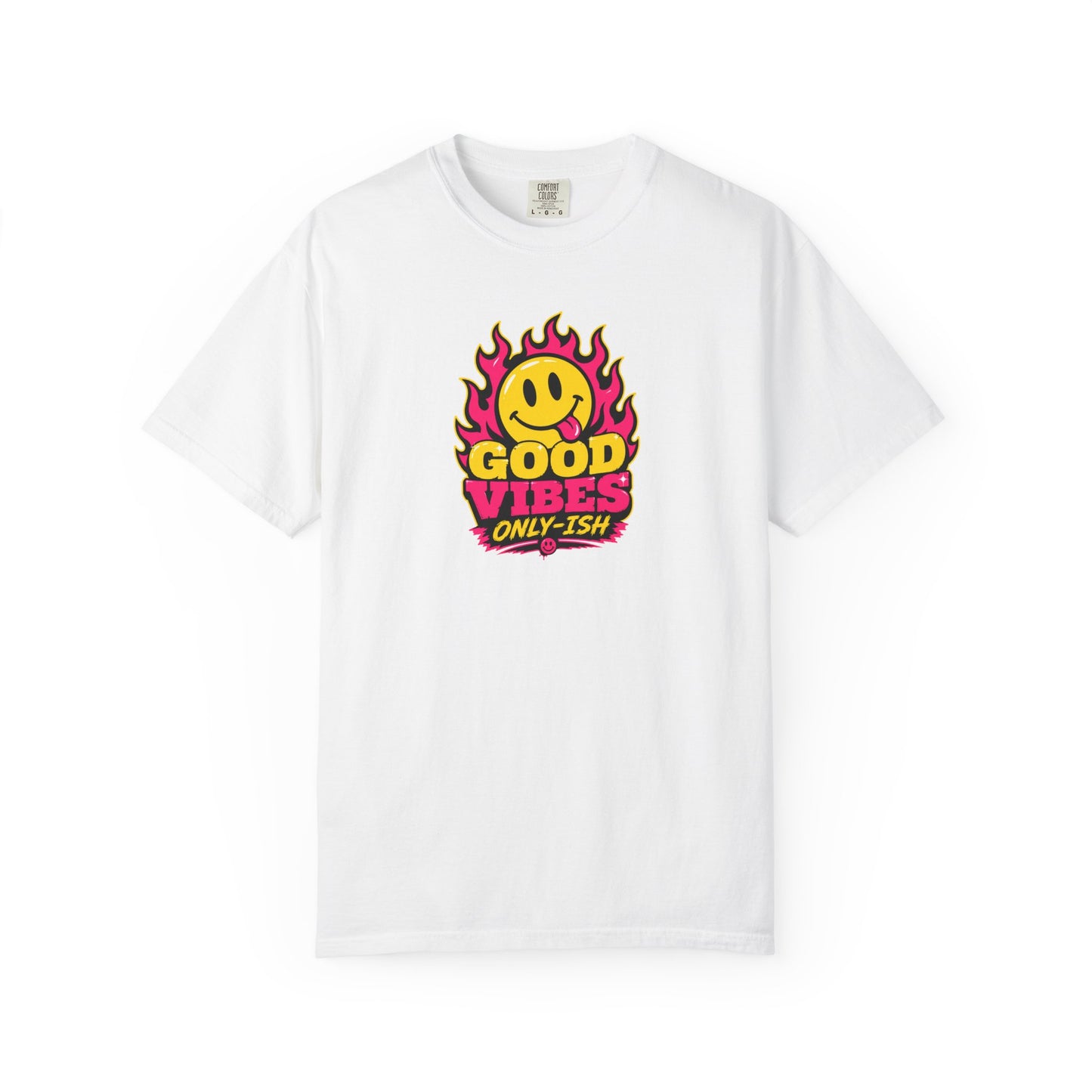 Good Vibes Flame Smile T-Shirt