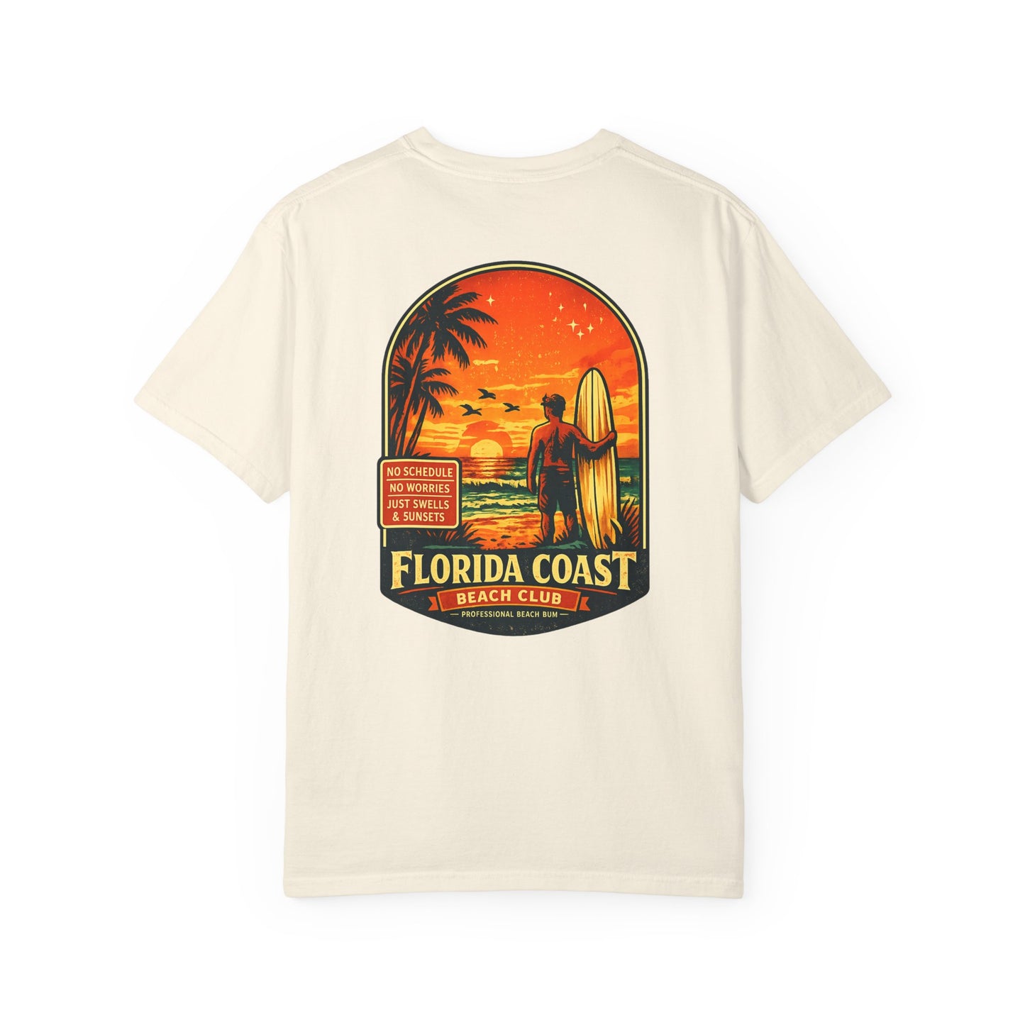 Florida Coast Beach Club – Vintage Surf T-Shirt