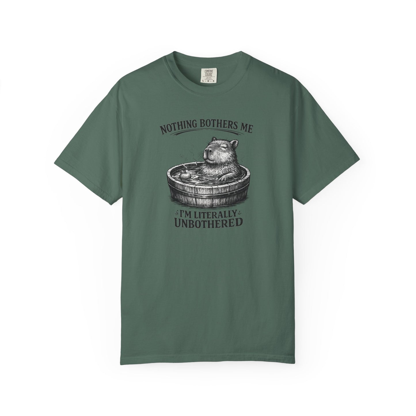 Unbothered Cat T-Shirt — "Nothing Bothers Me, I'm Literally Unbothered" Graphic Tee