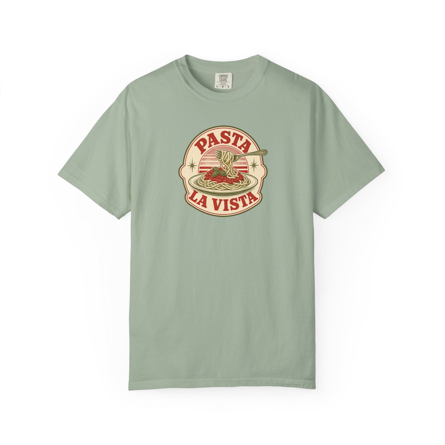 Pasta La Vista T-Shirt | Funny Vintage Italian Food Graphic Tee