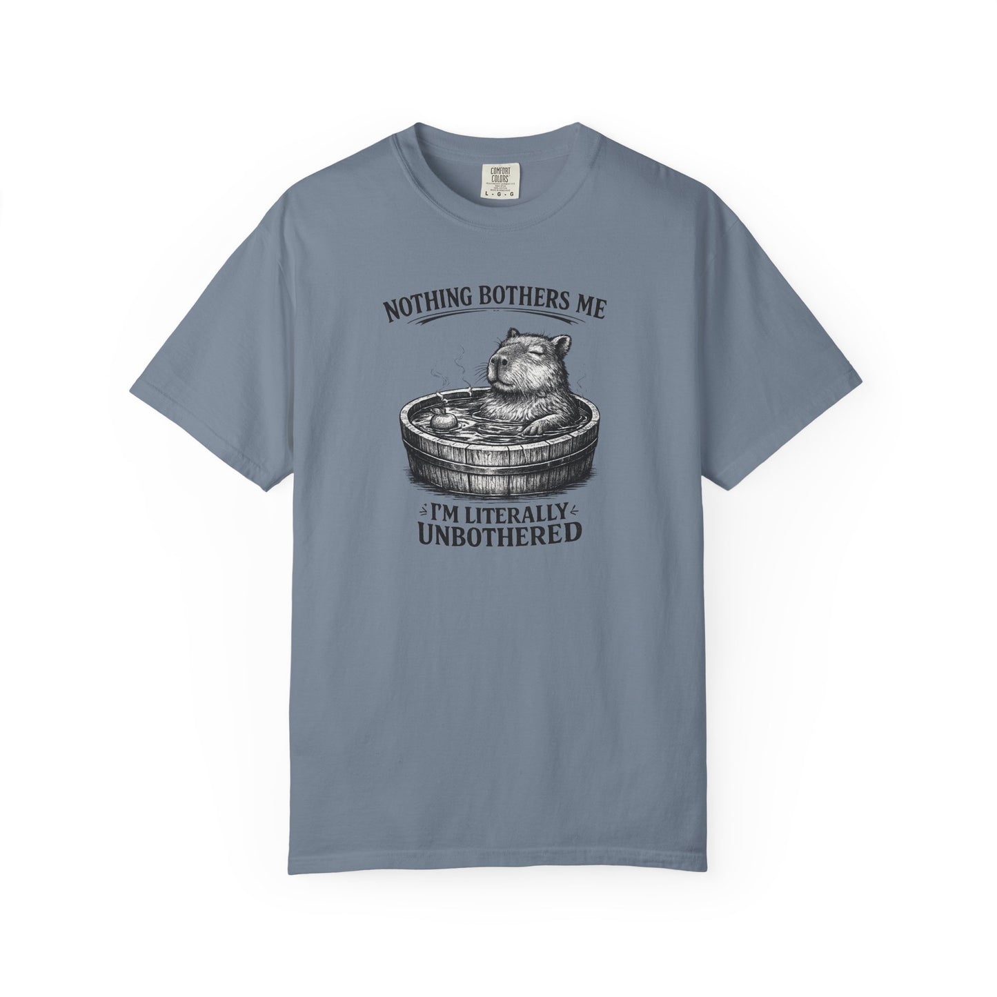Unbothered Cat T-Shirt — "Nothing Bothers Me, I'm Literally Unbothered" Graphic Tee