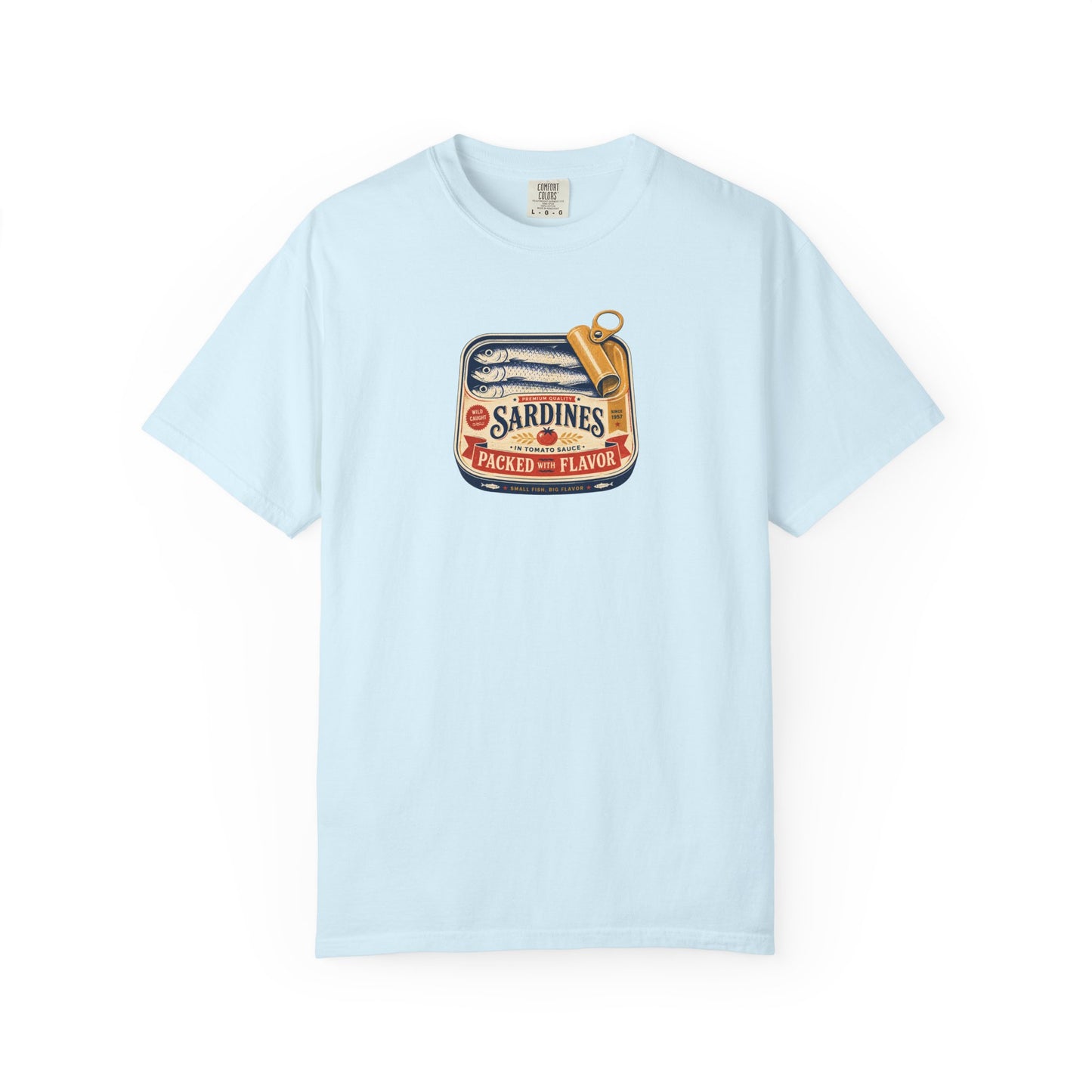 Vintage Sardines Shirt – Retro Tinned Fish Graphic Tee