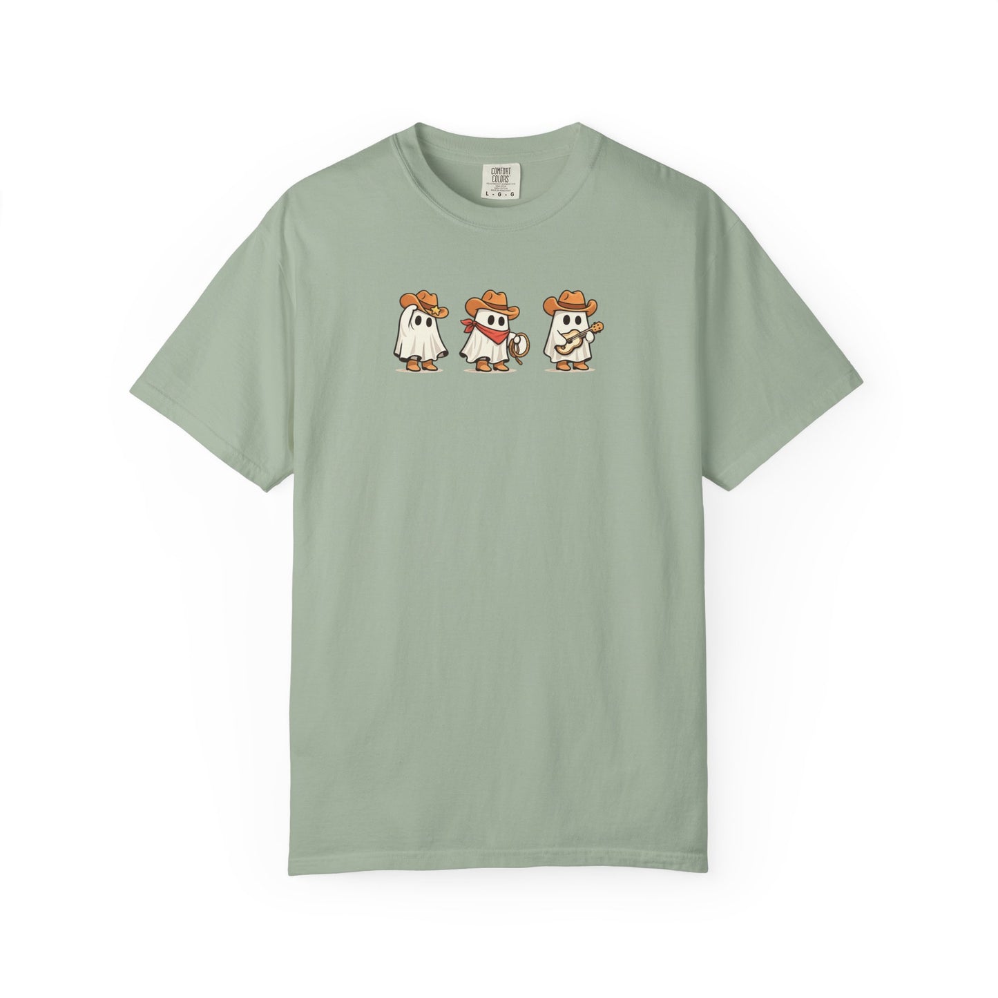 Cowboy Duck Trio T-Shirt — Cute Western Cartoon Graphic Tee