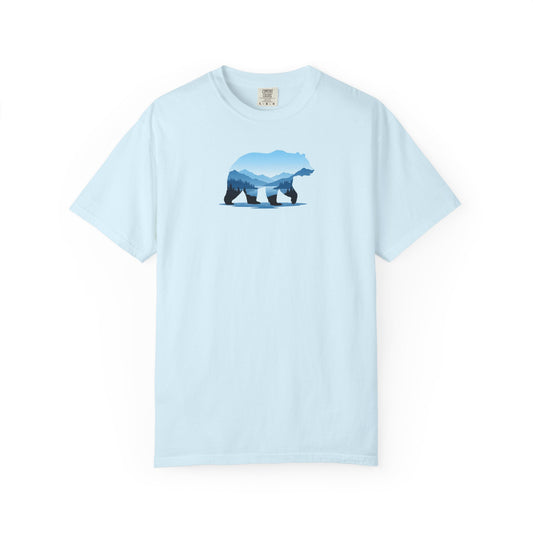 Bear Mountain Double Exposure T-Shirt product mockup