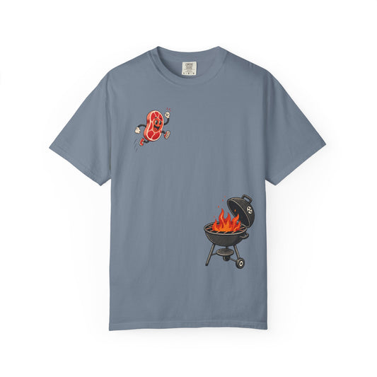 Running Steak T-Shirt product mockup