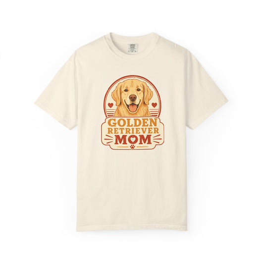 Golden Retriever Mom T-Shirt product mockup
