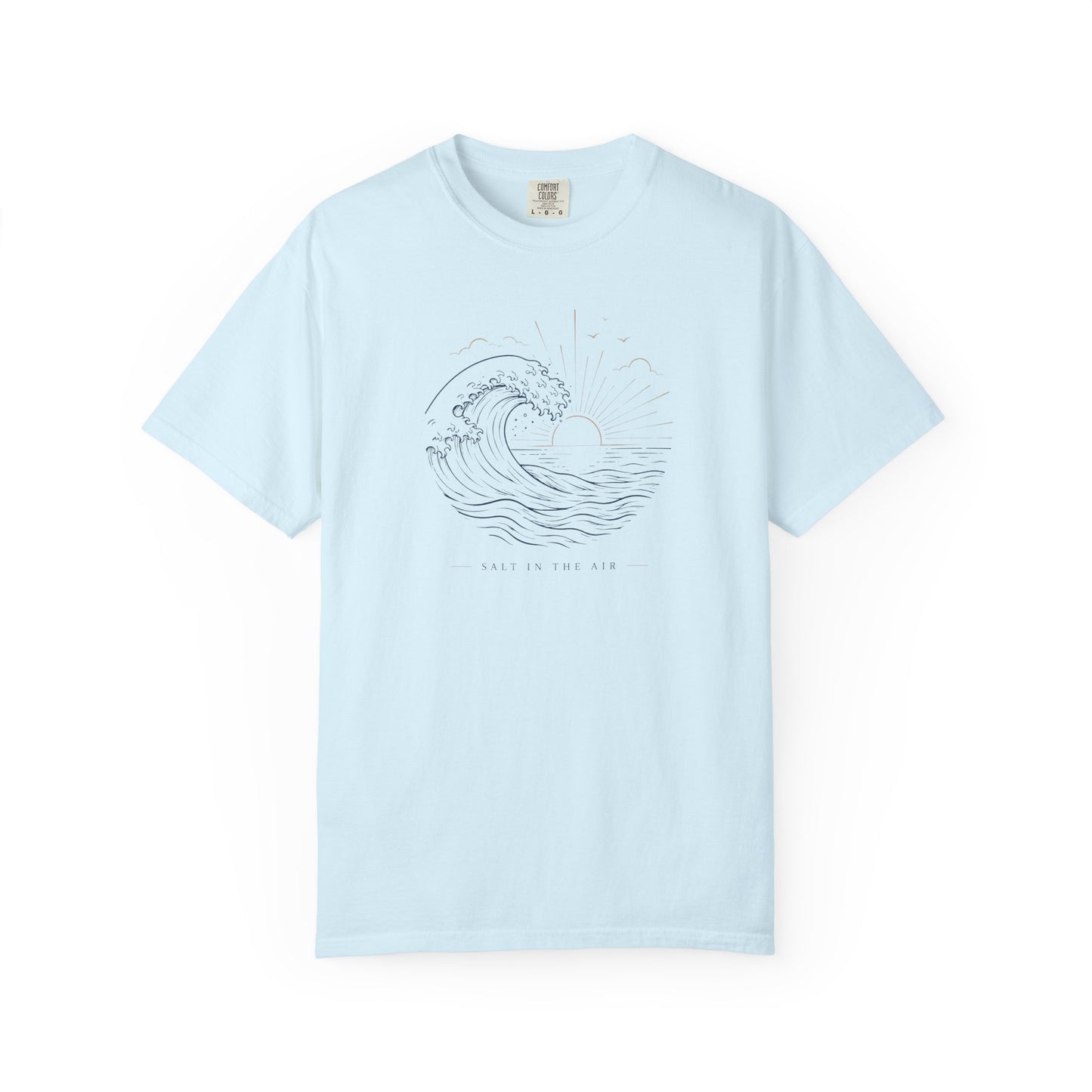 Salt in the Air Shirt – Vintage Ocean Wave Beach T-Shirt