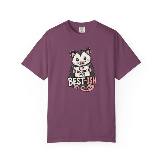 I'm Doing My Best-ish Opossum T-Shirt product mockup