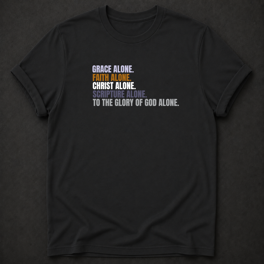 Five Solas Christian T-Shirt