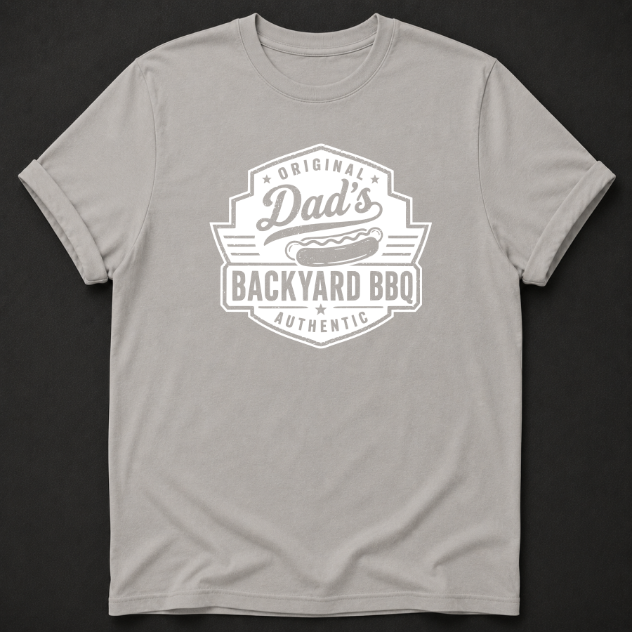 Original Dad's Backyard BBQ Tee