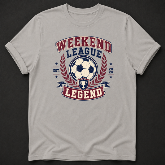 Weekend League Legend T-Shirt – Vintage Soccer Football Tee