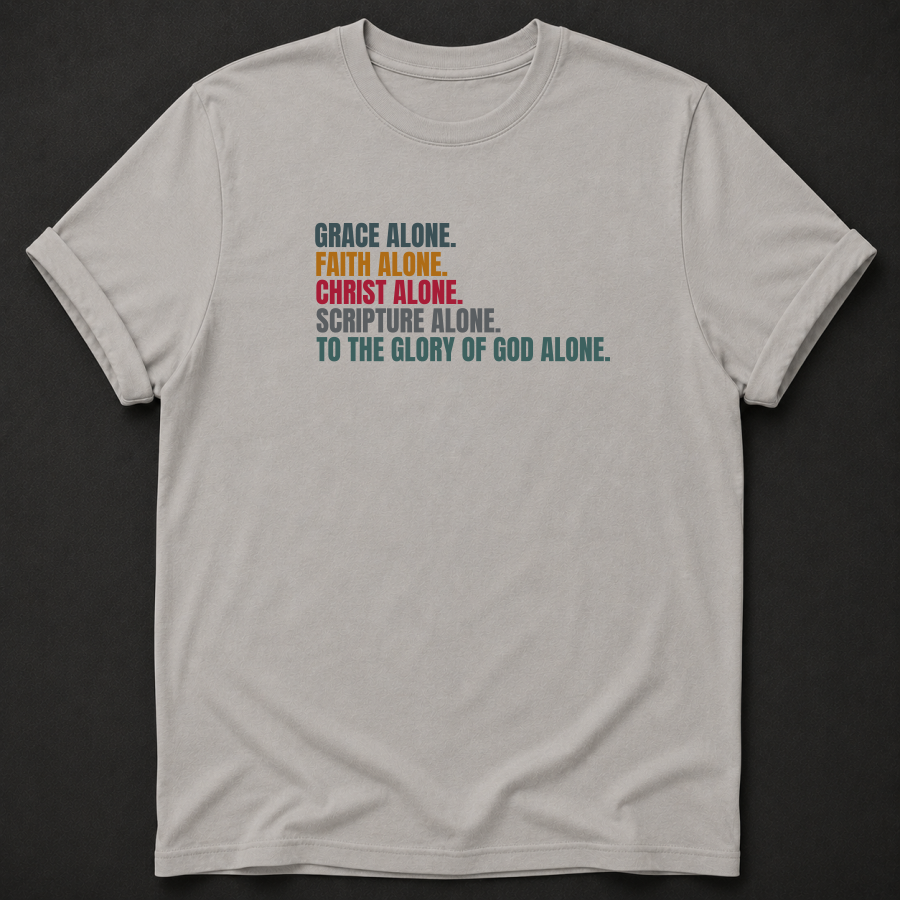 Five Solas Christian T-Shirt