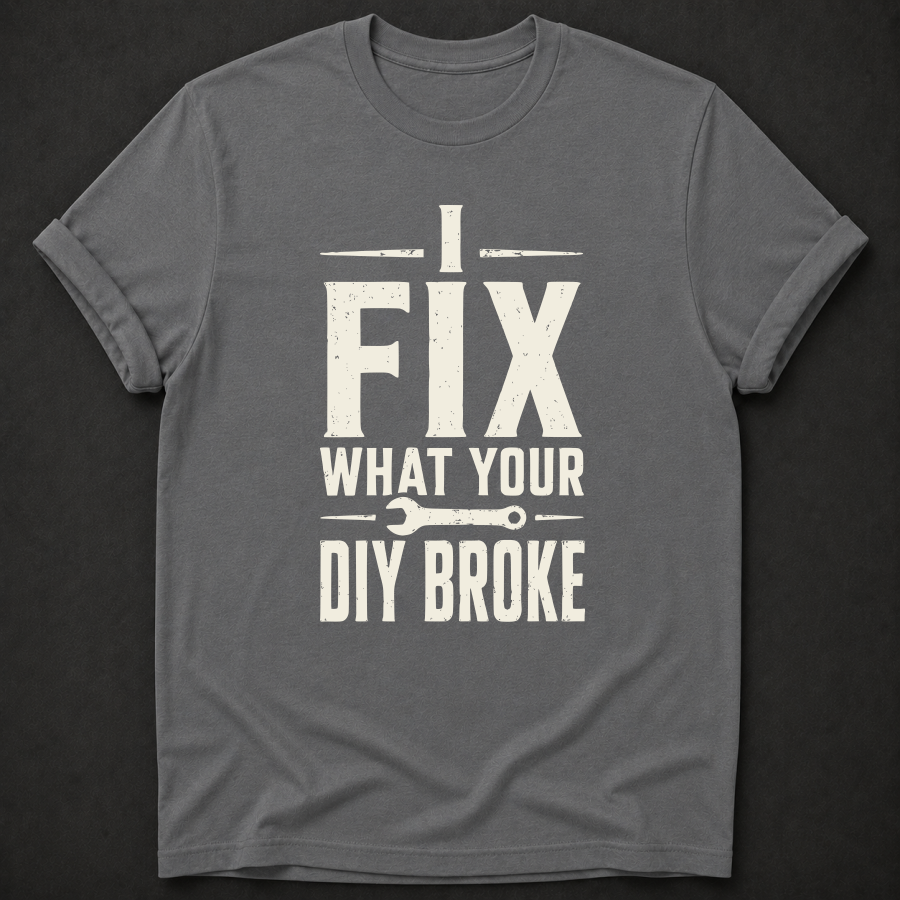 I Fix What Your DIY Broke Tee