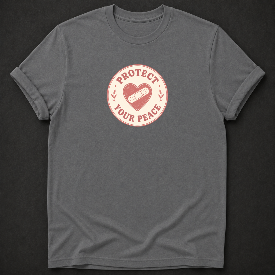 Protect Your Peace T-Shirt – Mental Health Wellness Graphic Tee