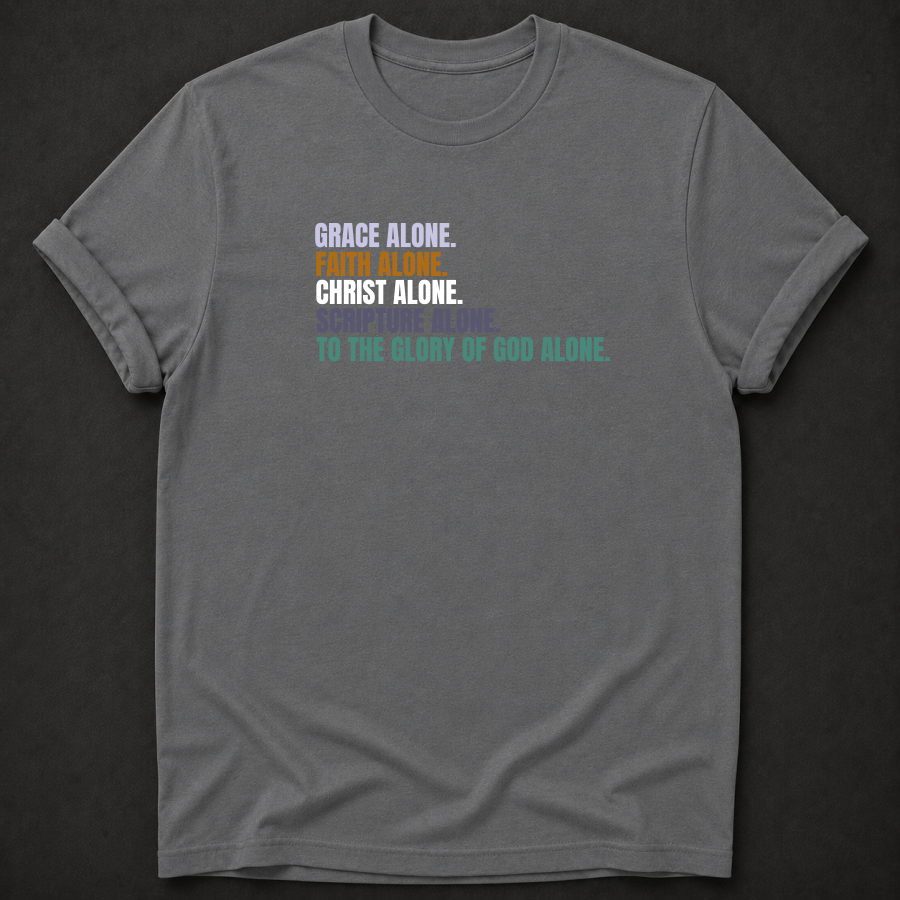Five Solas Christian T-Shirt