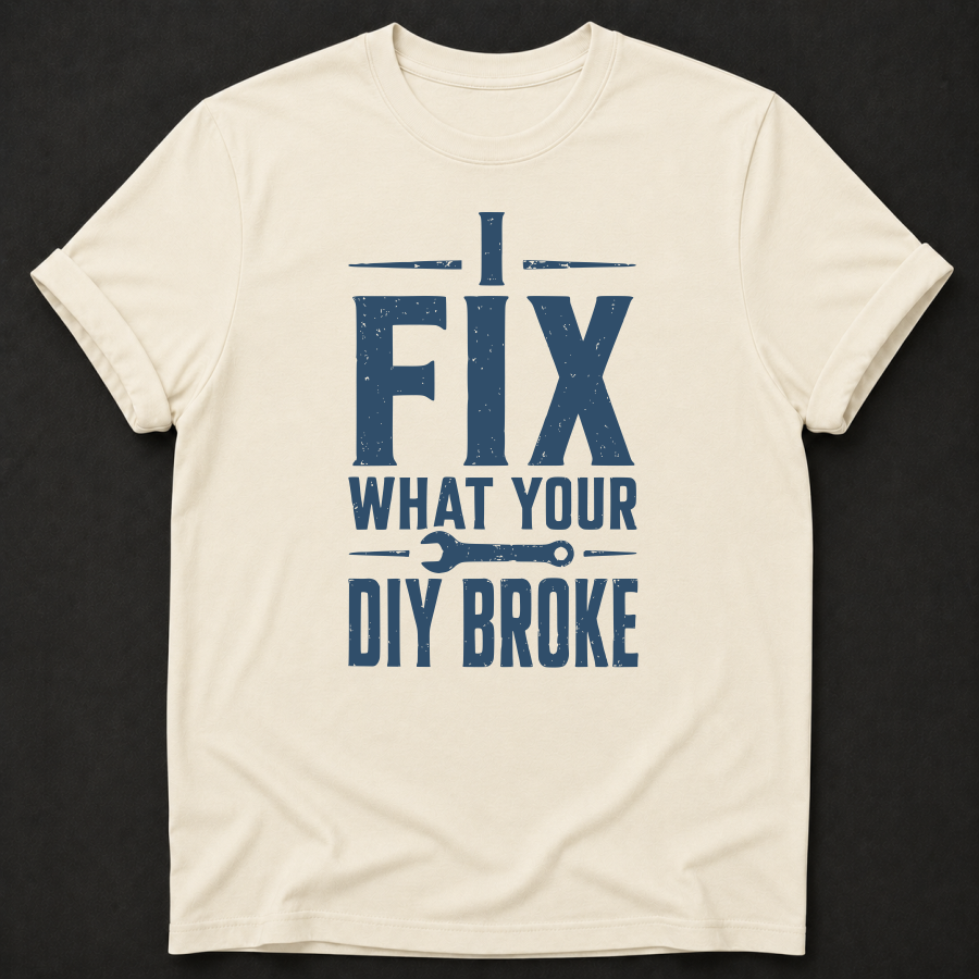 I Fix What Your DIY Broke Tee