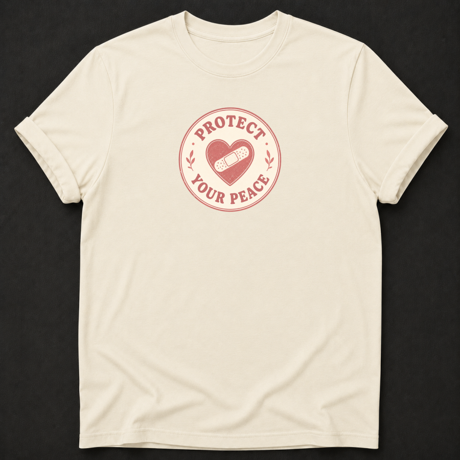 Protect Your Peace T-Shirt – Mental Health Wellness Graphic Tee