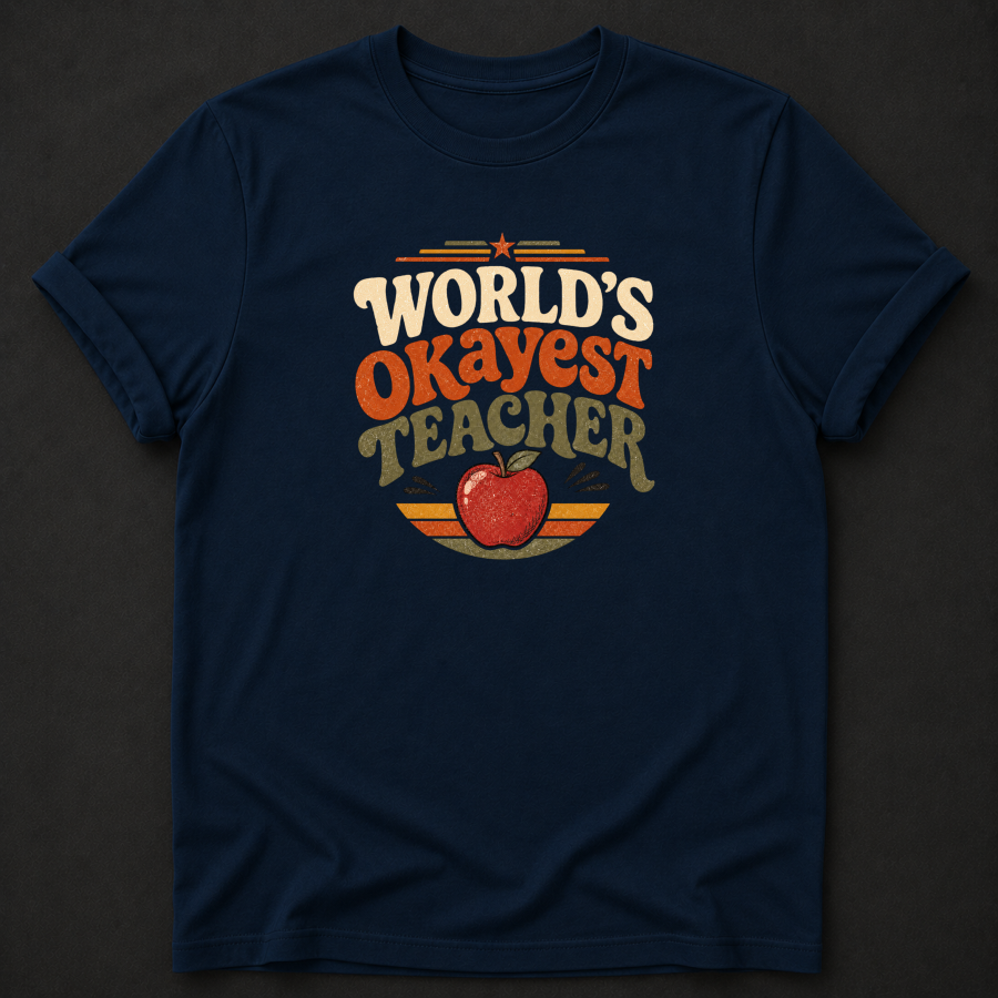 World's Okayest Teacher T-Shirt