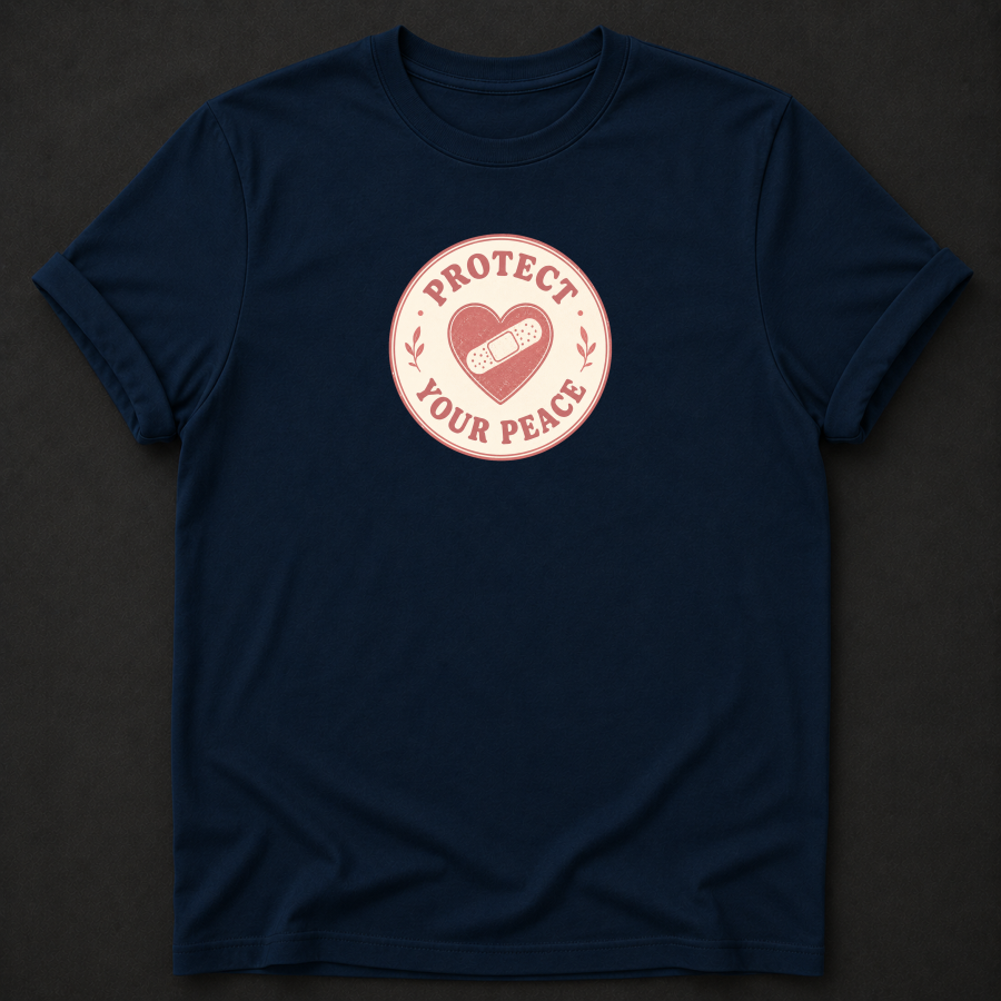 Protect Your Peace T-Shirt – Mental Health Wellness Graphic Tee