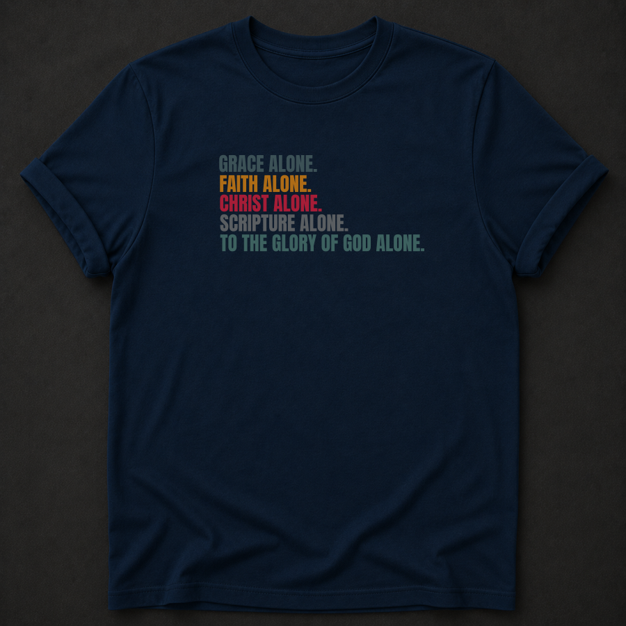 Five Solas Christian T-Shirt