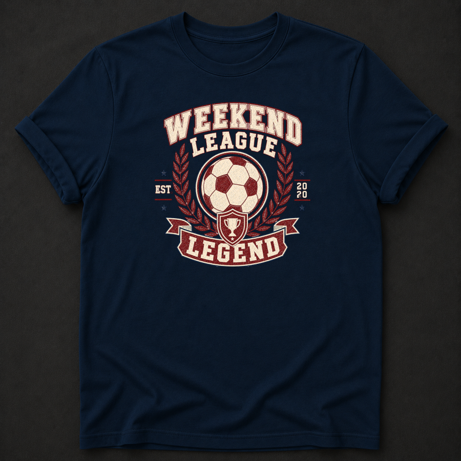 Weekend League Legend T-Shirt – Vintage Soccer Football Tee