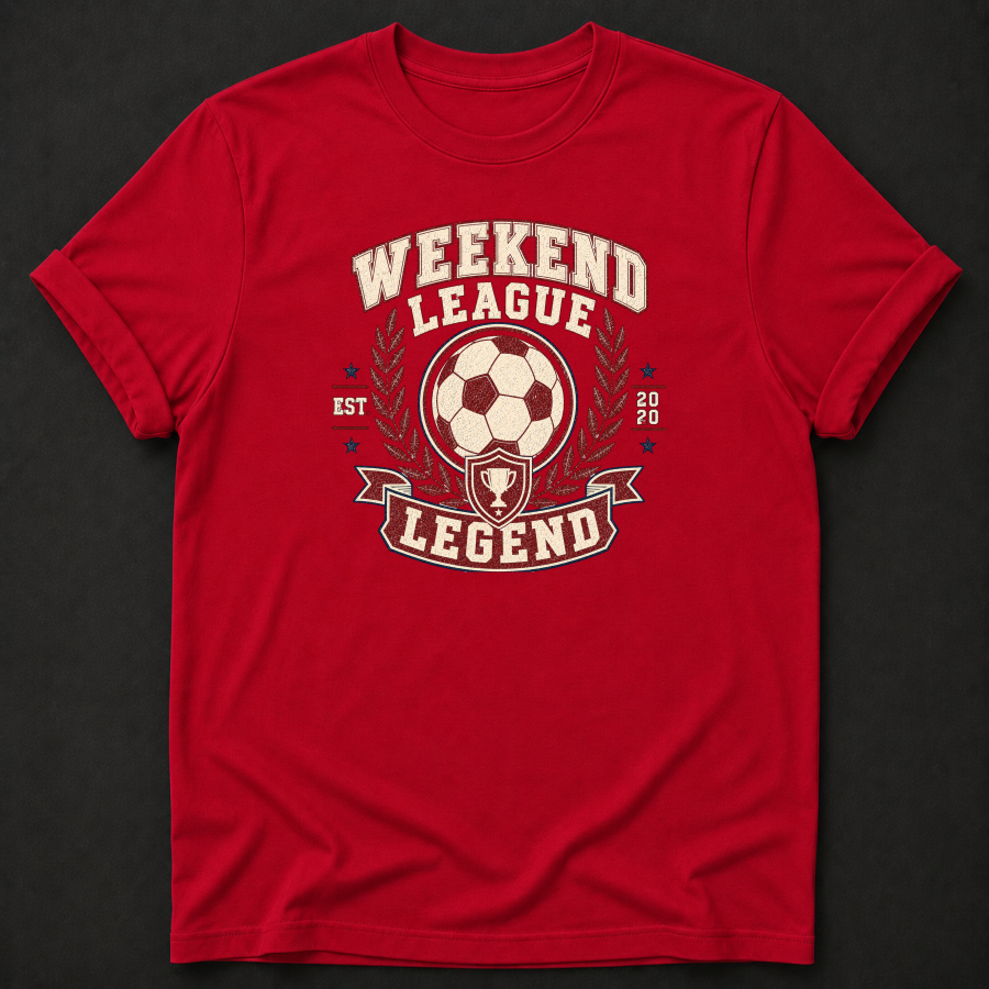Weekend League Legend T-Shirt – Vintage Soccer Football Tee