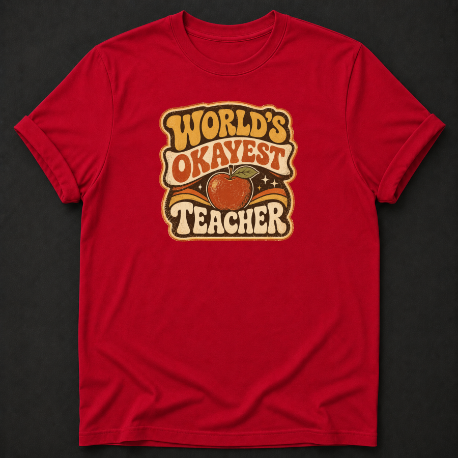 World's Okayest Teacher T-Shirt