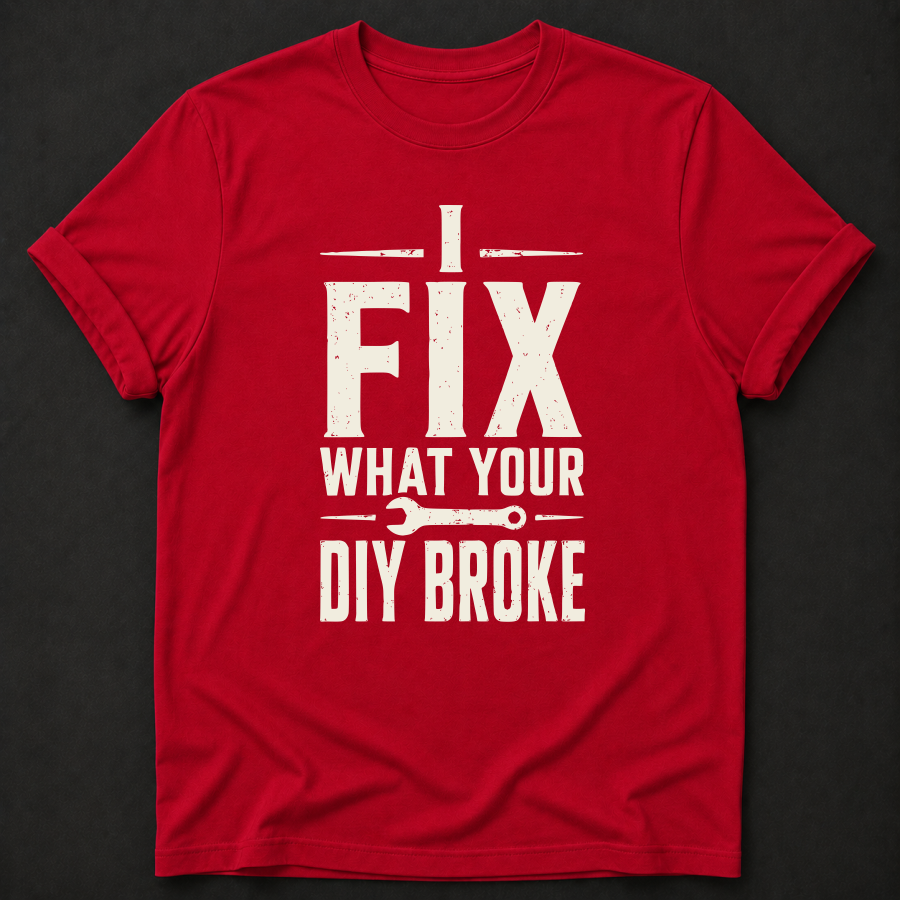 I Fix What Your DIY Broke Tee
