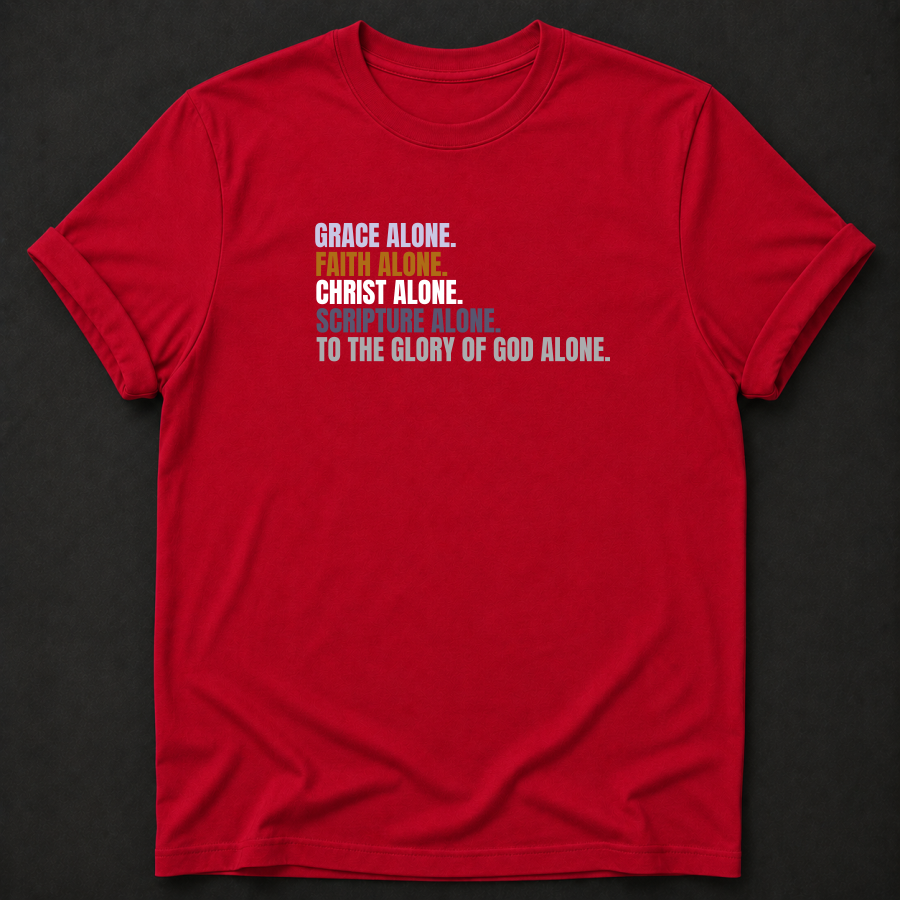 Five Solas Christian T-Shirt