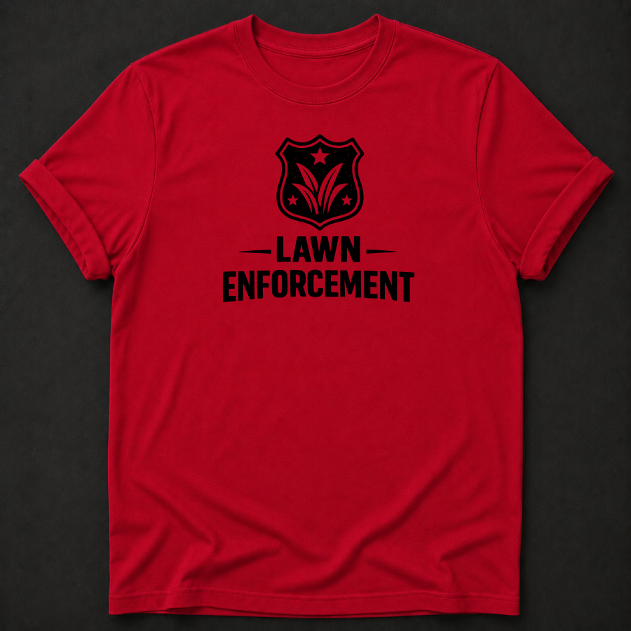 Lawn Enforcement Tee