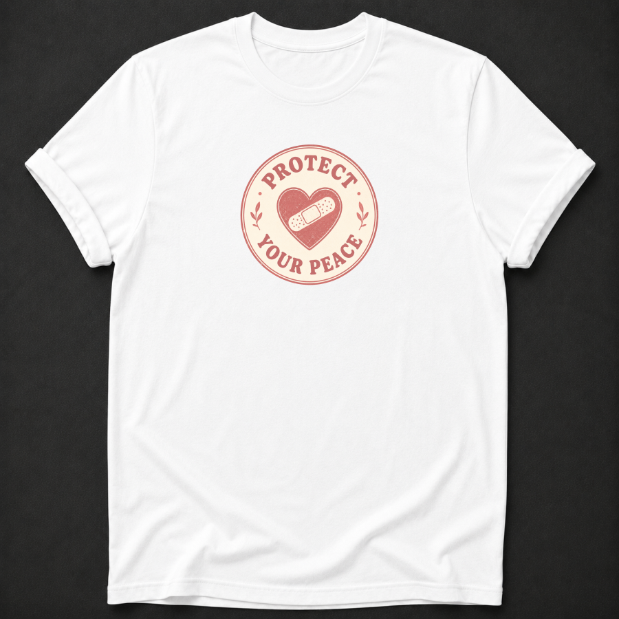 Protect Your Peace T-Shirt – Mental Health Wellness Graphic Tee
