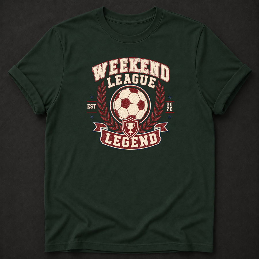Weekend League Legend T-Shirt – Vintage Soccer Football Tee