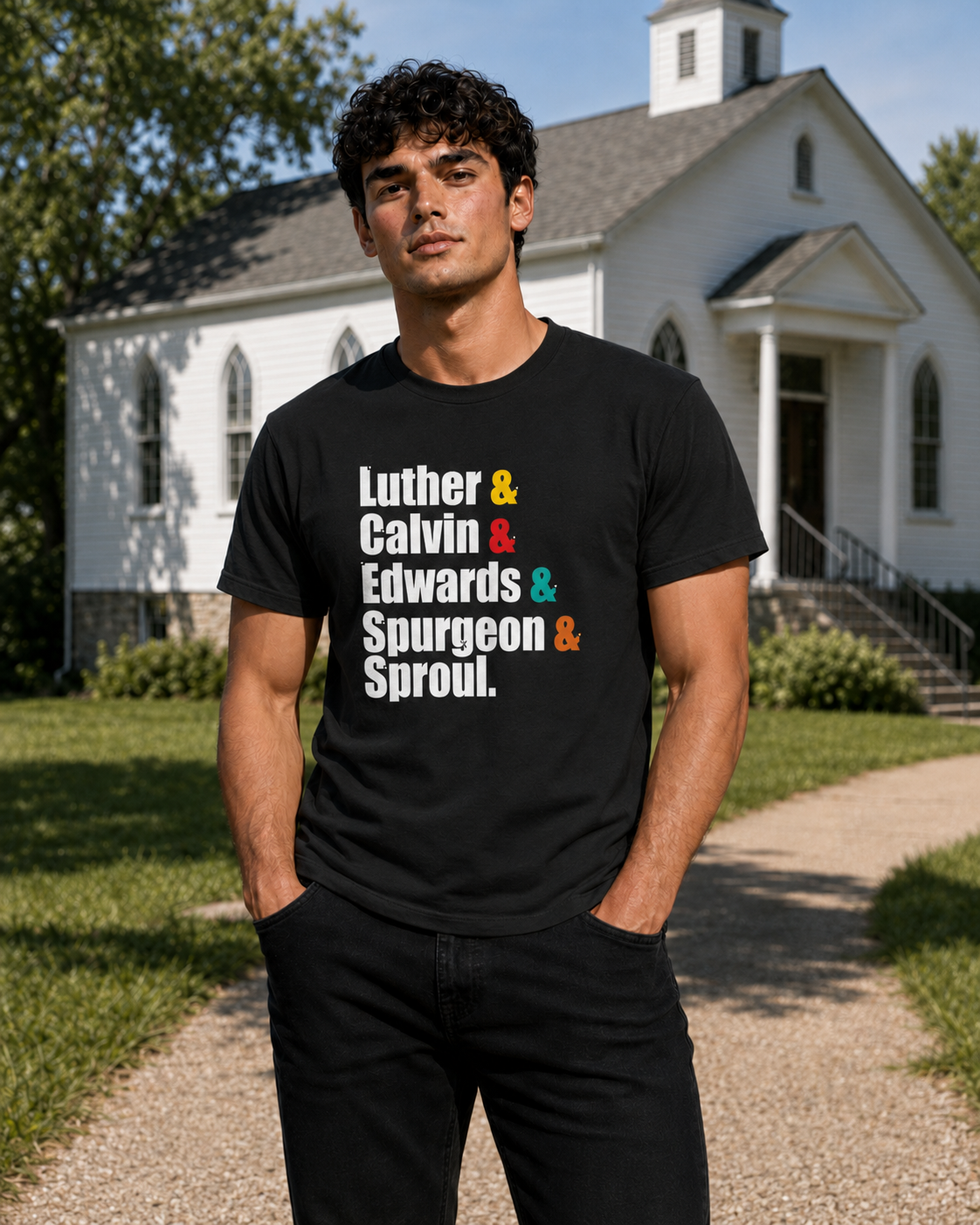 Luther Calvin Edwards Spurgeon Sproul Shirt